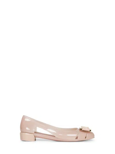 Ferragamo Ballet Flat In Multi