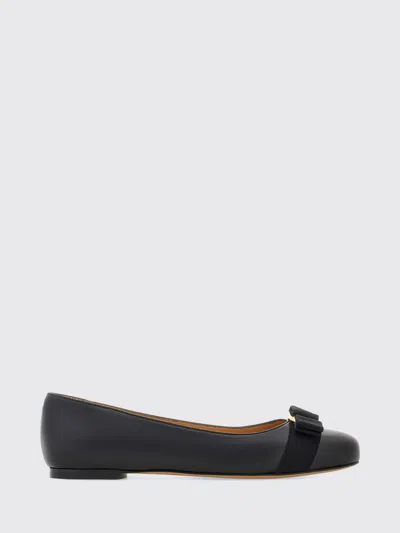 Ferragamo Ballet Flat Woman Color Black
