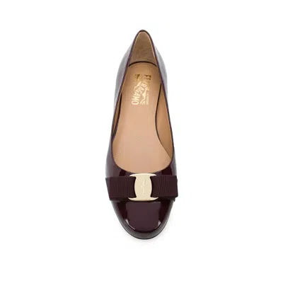 Ferragamo Ballet In Red