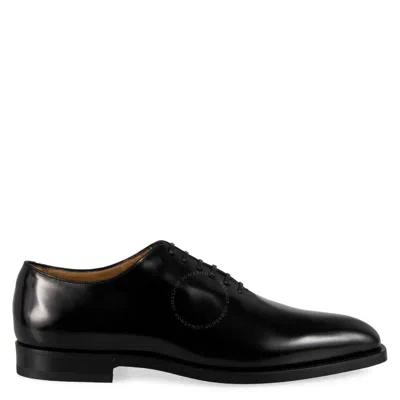 Ferragamo Balmoral Oxford Shoes In Black