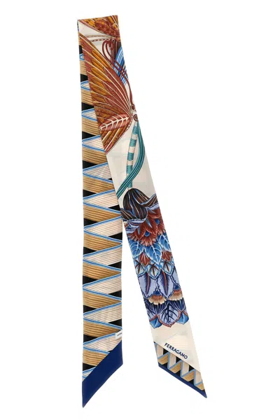 FERRAGAMO BANDEAU 'GIADA FLY' PRINT