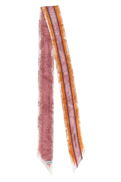 FERRAGAMO BANDEAU 'GRAVURE' PRINT