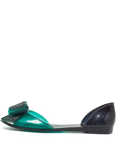 Pre-owned Ferragamo Barbados Ballet Flats
