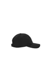 Ferragamo Baseball Cap With Embroidered Logo In Black
