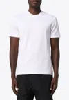 Ferragamo Basic Crewneck T-shirt In White