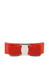 Ferragamo Bow Clip Hair Accessory In Orange