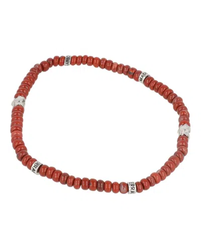 Ferragamo Beadstone Bracelet In Brown