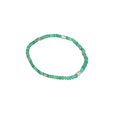 Pre-owned Ferragamo Beadstone Bracelet 'multicolor' | Multi-color | Men's Size Onesize