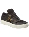 FERRAGAMO FERRAGAMO BECK SUEDE & LEATHER SNEAKER