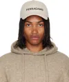 Ferragamo Beige Core Signature Cap