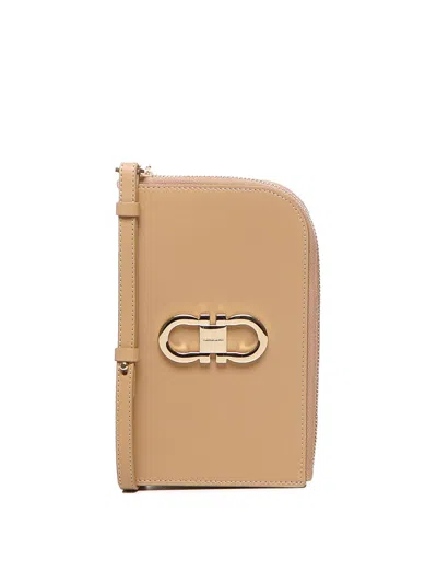 Ferragamo Beige Pouch