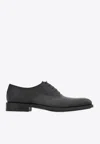 Ferragamo Belfast Calf Leather Oxford Shoes In Black