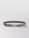 Ferragamo Adjustable Reversible Belt Gold-tone Buckle