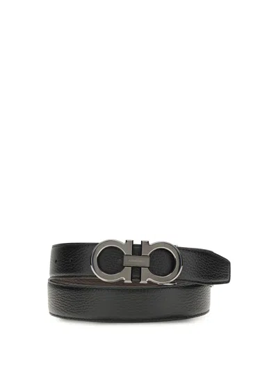 Ferragamo Belt In Black