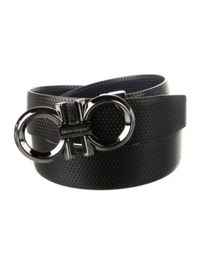 Pre-owned Ferragamo Belt In Black