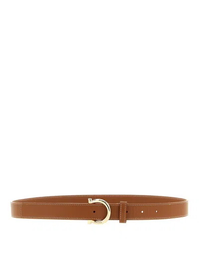 Ferragamo Belt In Brown