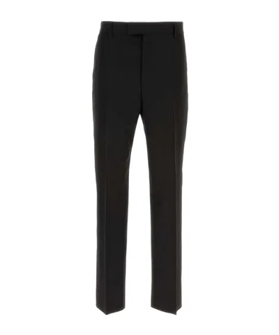 FERRAGAMO SALVATORE FERRAGAMO PLEAT DETAILED STRAIGHT LEG PANTS