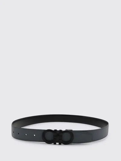 Ferragamo Belt Men  In Gray