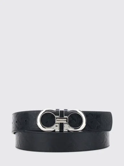 Ferragamo Belt Men In Purple