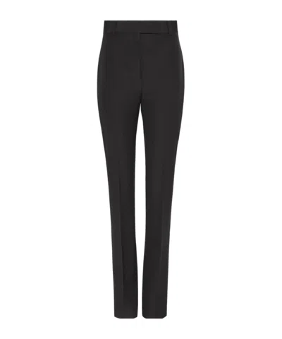 FERRAGAMO BELT RING CASUAL PANTS