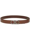 Ferragamo Adjustable Gancini-buckle Belt