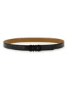 Ferragamo Reversible Gancini Belt In Black