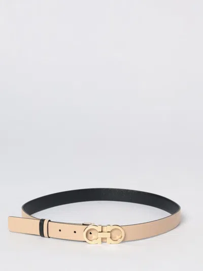 Ferragamo Belt Woman  In Neutral
