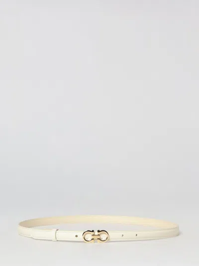 Ferragamo Belt Woman  In Neutral
