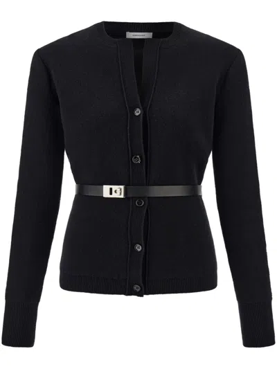 FERRAGAMO BELTED CARDIGAN