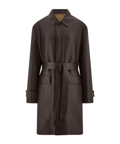 FERRAGAMO FERRAGAMO BELTED LONG COAT