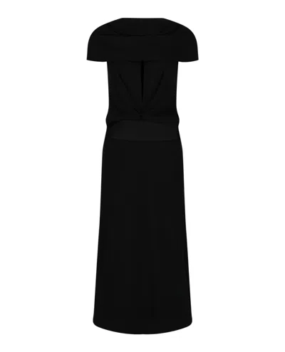 Ferragamo Belted Midi Dress