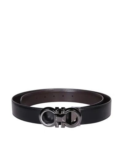 Ferragamo Belts In Black