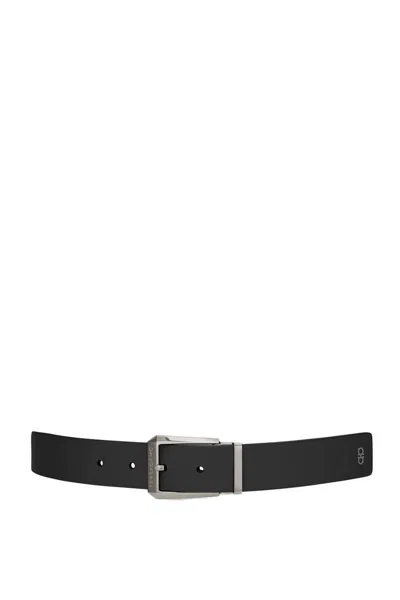 Ferragamo Belts In Black/midnight