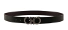 Ferragamo Men Reversible Leather Belt In Black