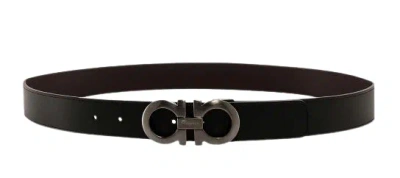 FERRAGAMO BELTS BLACKS AND GREYS