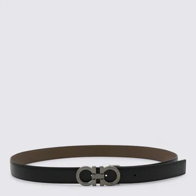 Ferragamo Belts Nero/clay In Black