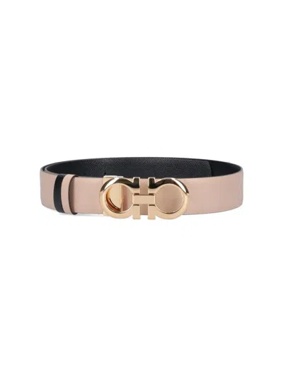 Ferragamo Belts In Neutrals