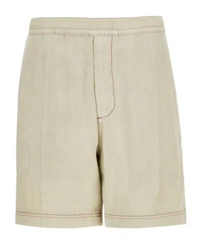 Ferragamo Bermuda Short In Transparent