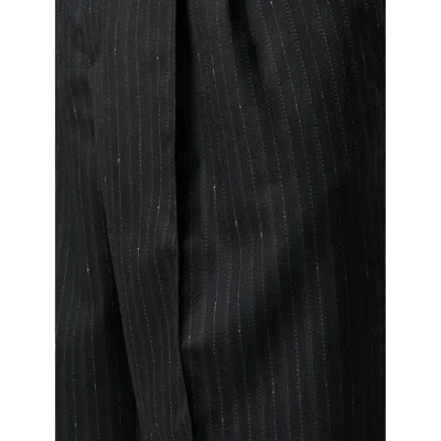 Ferragamo Bermuda Trousers In Black