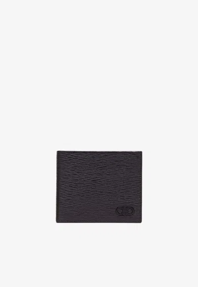 Ferragamo Gancini Wallet In Black