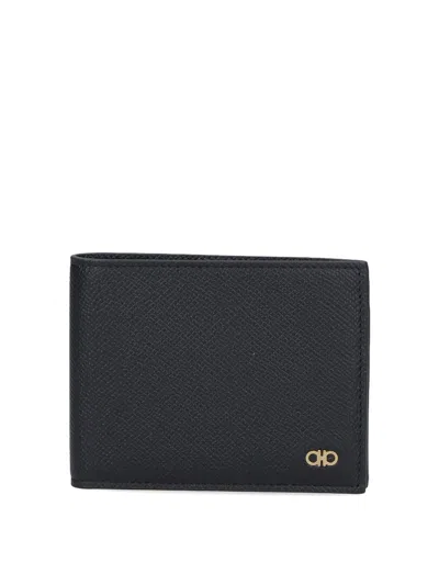 Ferragamo Bi-fold Wallet In Black