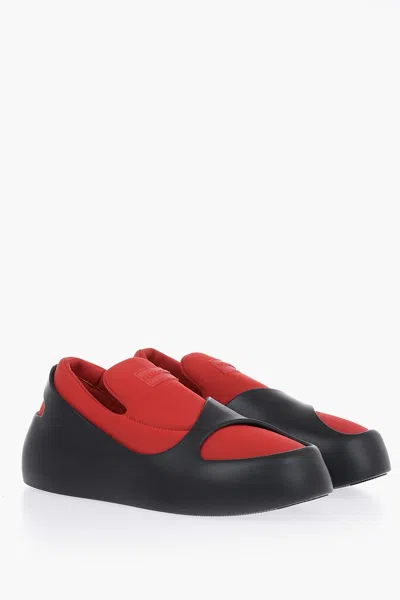 Ferragamo Cut-out Effect Slip-ons In Flamered