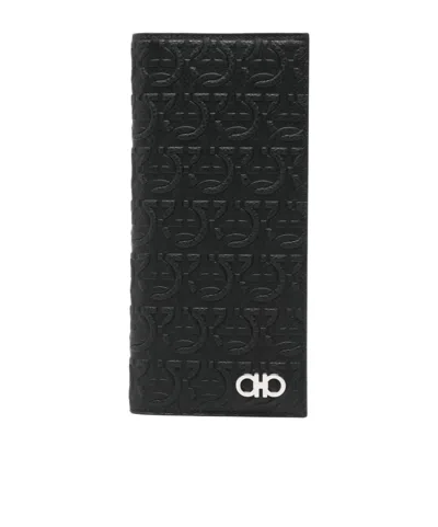 Ferragamo Bifold Wallet In Black