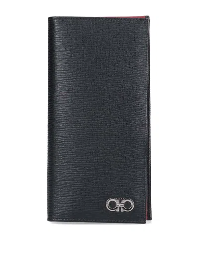 Ferragamo Bifold Wallet In Black