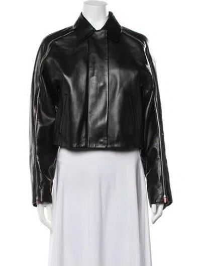 Pre-owned Ferragamo Biker Jacket In Multicolor