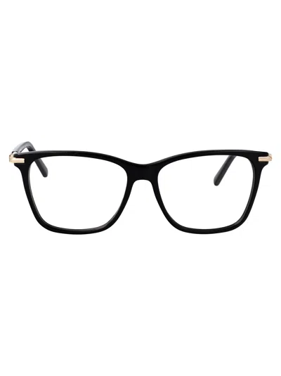 Ferragamo Black Acetate Glasses