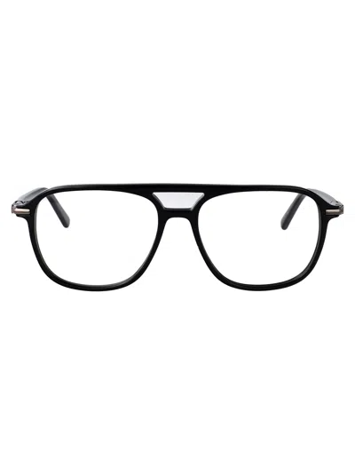 Ferragamo Black Acetate Glasses