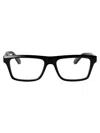 Ferragamo Black Acetate Glasses In Black