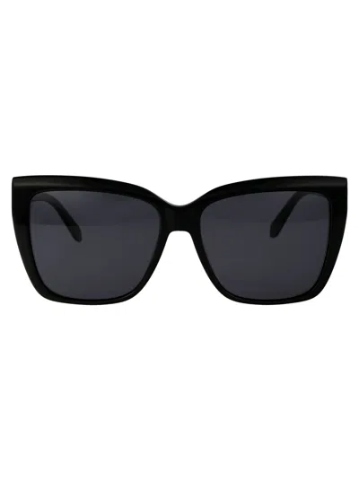 Ferragamo Black Acetate Sunglasses