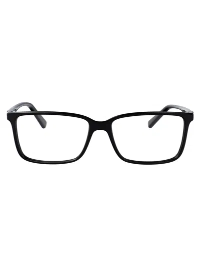 Ferragamo Black Acetate Sunglasses